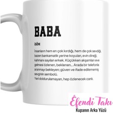 Efendi Takı Babalar Için Hediye Seramik Özel Tasarım Kupa Bardak