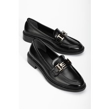 Ellolita Luxury Shoes Cesi  Taban Deri Loafer