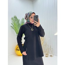 Vıoshıne Kadın Yelekli Triko Elbise