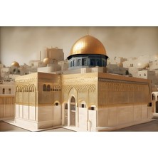 Aden Mescid-I Aksa Kanvas Tablo