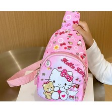 Çocuk Omuz Çantası Hello Kitty Figürlü Küçük Boy (16CM*12CM)