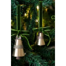 Store & Stone Yılbaşı Ağacı Süsü Kurdeleli Büyük Çan