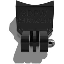 3D Part Works Agv K3 EC22.06 Kask Için Gen2 Geniş Model Chin Mount Aksiyon Kamera Çene Bağlantı Aparatı