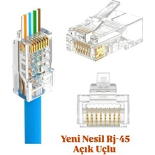 SpeedUF Yeni Nesil RJ45 Ağ Pensesi + 10 Adet Jack + 10 Adet Kılıf