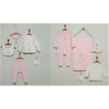 Nurcan Bebe 10'lu Hastane Çıkışı Seti H. Gırl 0-3AY (Pembe)