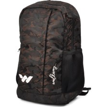 Walkway Tekstil Kahve Kamuflaj Unisex Sırt Çantası