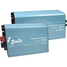 Orbus Eco 12 V 3000 W Tam Sinus Inverter