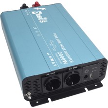 Orbus Eco 12 V 2000 W Tam Sinus Inverter