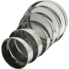 BYR Byrdrp Round Strainer 6 Parça Metal Un Elek Set (4172) Byrnew