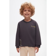 Nk Kids 47512 Erkek Çocuk Antrasit Matter Sweat