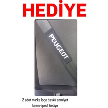 Antwax Peugeot Partner Penye Oto Koltuk Kılıfı - King Baskılı - Lacivert