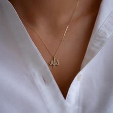 Altıntaş Allah Yazılı Altın Kolye