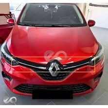 Ebal Oto Renault Clio 5 Hb Krom Ön Panjur 2 Parça 2019 ve Üzeri Paslanmaz Çelik