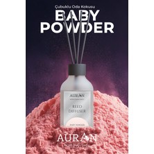 Bebek Pudrası Çubuklu Oda Kokusu Bambu Kokusu Baby Powder Reed Diffuser 50ml