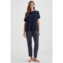 Yumuşak Dokulu Pijama Takımı