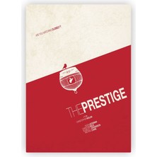 Zinbooz The Prestige Prestij Filmi Ahşap Poster 20 x 29 cm