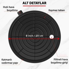 Titi 6273 Hava Pompalı Taşıma Vantuzu Basınç Saatli 20CM 250/300 kg