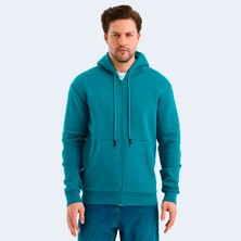 Slazenger VONDA Erkek Sweatshirt Petrol