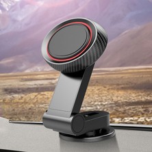 Karbon Desenli Torpido Üstü Mıknatıslı Telefon Tutacağı / SYTE176