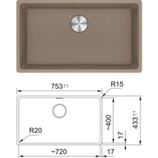 Franke Mrg 110-72 Eviye - Active Plus Spiralli Armatür - Sıvı Sabunluk Oyster 3'lü Set