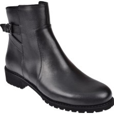 Pullman Hakiki Deri Kadın Bot BRC-6035   SİYAH