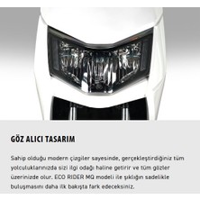 Kuba Ecorıder Mq Pro Elektrikli Moped Beyaz