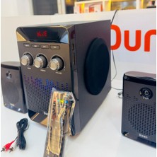 Hoparlör Dunth 2+1  DU-SP380PLUS Pc Gamer(Rgb Led) , Bluetooth ,fm  Radyo