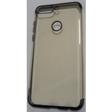 İksir Huaweı Y7 2018 Renkli Kenarlı Silikon Kılıf