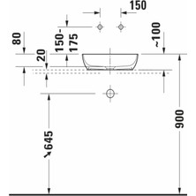 Duravit Sivida Durocast Çanak Lavabo 40 cm Mat Beyaz