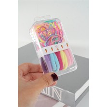 By Zeyna Aksesuar Çoçuk Lastik ve Lastik Havlu Kutulu Toka Seti