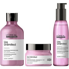 Loreal Serie Expert Liss Unlimited Kabaran Saçlar Için Sakinleştirici 3' Lü SET/GEM-8D563