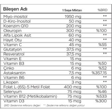 Fibay Ladyfert 30 Saşe (Inositol, Koenzim Q10, Oleuropin, Hayıt Otu ve Resveratrol İçeren Multivitamin ve Mineral Kompleksi)