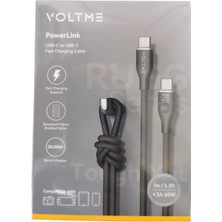 Voltme C2049 Powerlink Usb-C To Usb-C Hızlı Şarj Kablosu-1mt 3A/60W