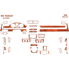 Volkswagen 2005-2010 Konsol - Torpido Kaplama 36 Parça