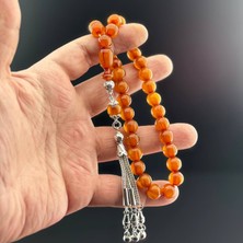 Hicaz Tesbihçilik Reçineli Özel Döküm Sıkma Kehribar Tesbih Hcz-Model Xswerf
