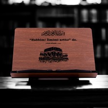 İsfahanTA  Kitap Okuma Standı Masaüstü Ahşap Kuran Rahlesi Tablet Tutucu