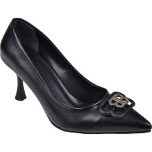 Beety 8 cm Topuklu Kadın Ayakkabı BEE-1115   Siyah