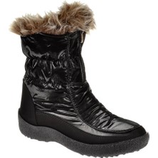 Pullman Sms Kürklü Kadın Kar Botu SMS-13104   SİYAH