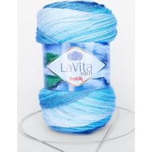 Lavita Yarn Yarn Batik El Örgü Ipi Taka Yarn (DG04-ZAMBAK)