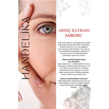 Handelika DOĞAL EL YAPIMI ARDIÇ KATRANI Yüz, Saç ve Vücut Sabun - 100 gr
