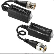 Balun Cat5 Cat6 ile Bnc Kamera Montaj Bnc  Dönüştürücü Pasif Balun