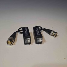 Balun Cat5 Cat6 ile Bnc Kamera Montaj Bnc  Dönüştürücü Pasif Balun