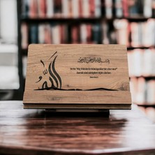 İsfahan TA Kitap Okuma Standı Masaüstü Ahşap Kuran Rahlesi Tablet Tutucu
