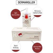 Zgts Red Dermaroller Ultra Titanyum 540 Iğneli Derma Roller