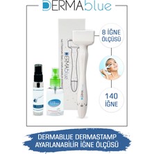 Dermablue Ayarlanabilir Dermastamp Titanyum 140 İğneli Derma Stamp