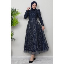 Giza Store Elisa Tesettür Abiye Bordo