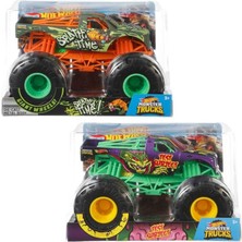 Hot Wheels Monster Trucks 1:24 Arabalar - Mavi Su Dünyası