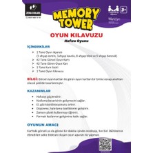 Memory Tower ( Hafıza - Hafıza Oyunu - Ahşap Oyuncak - Kutu Oyunu - Odaklanma - Dikkat - Hız )