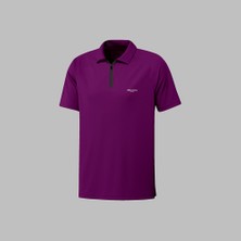 Oversize Erkek Mor Yeni Vision Pro Kumaş  T-Shirt  4XL-10XL