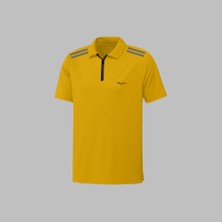 Erkek Sarı Yeni Vision Pro Kumaş Kısa Kol Tişört S-3xl